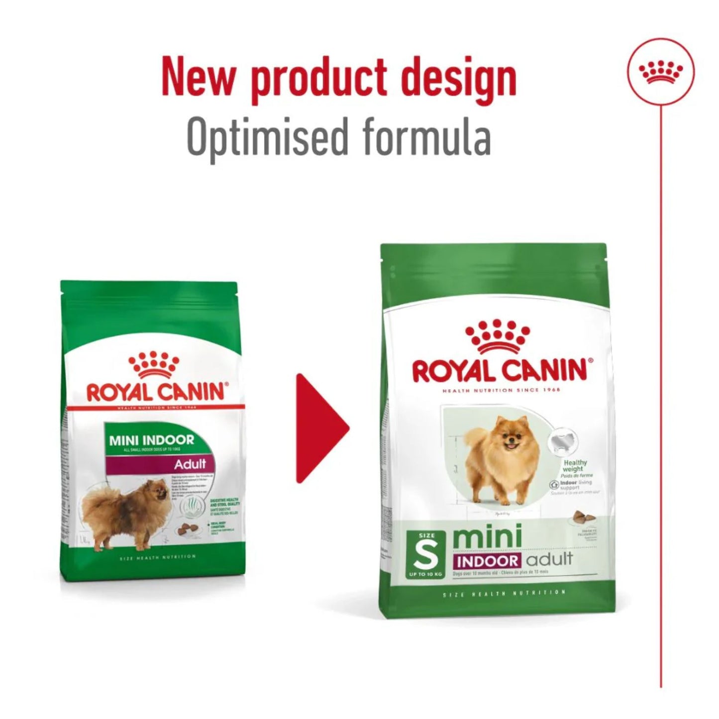 Royal Canin Size Health Mini Indoor Adult Dry Dog Food - 1.5kg