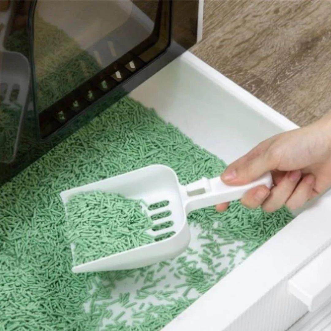 Pado House Cat Litter Box - 46*46*44cm- Grey