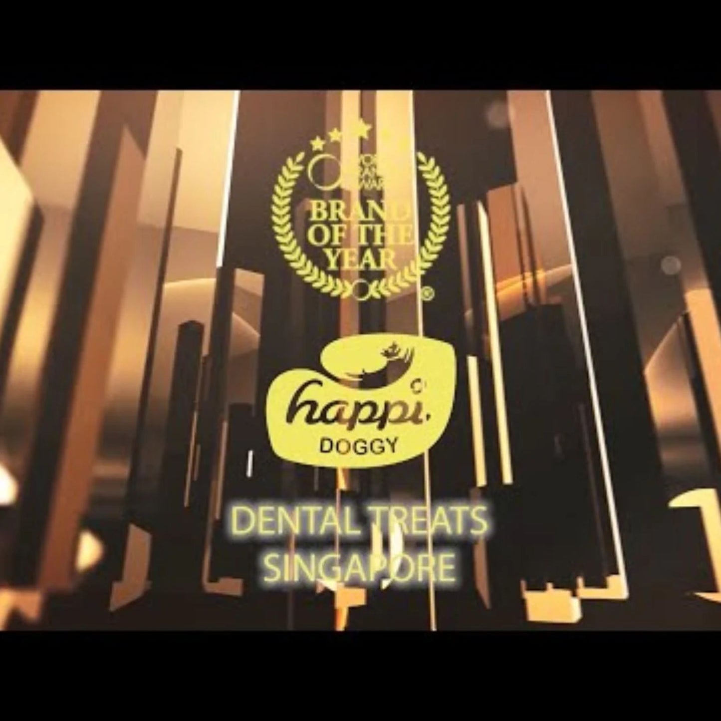 Happi Doggy Dental Chew Care Skin & Coat Support - 18x150g