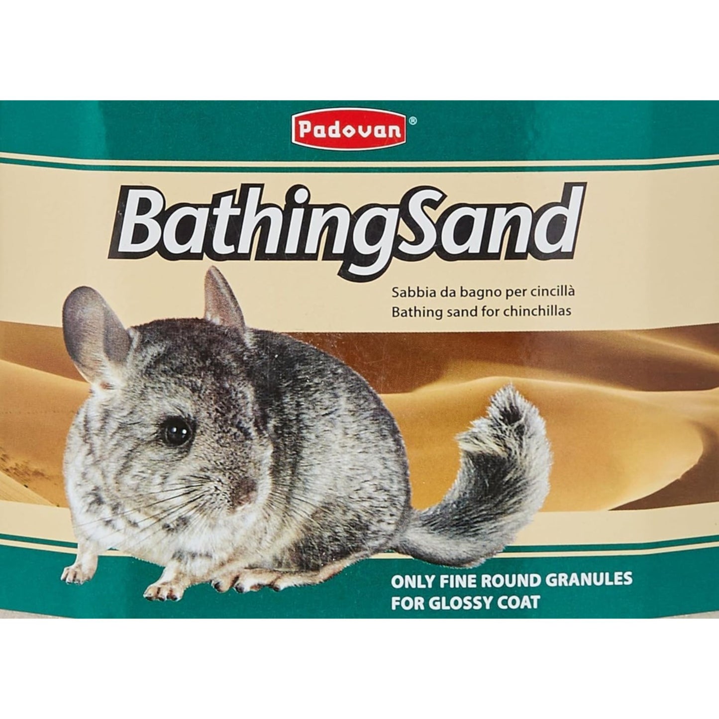 Padovan Bathing Sand Dust-Free Grooming Sand – 2L