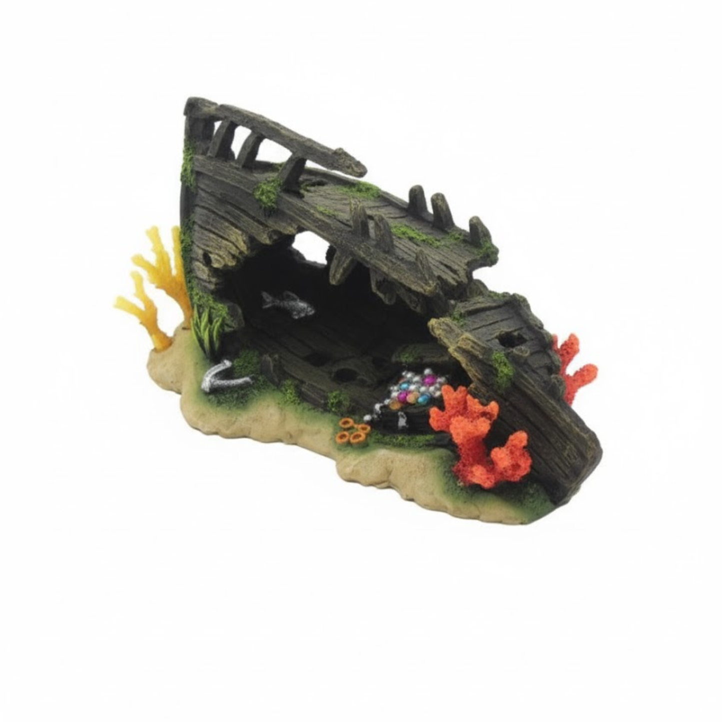 Yusee Aquarium Decoration Artificial Plant - 28.5x16x15.5cm