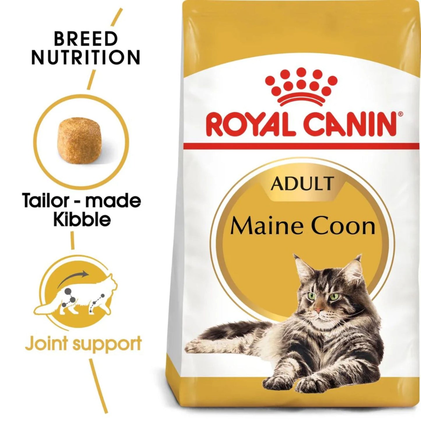 Royal Canin Feline Breed Nutrition Maine Coon Adult Cat Dry Food - 2kg