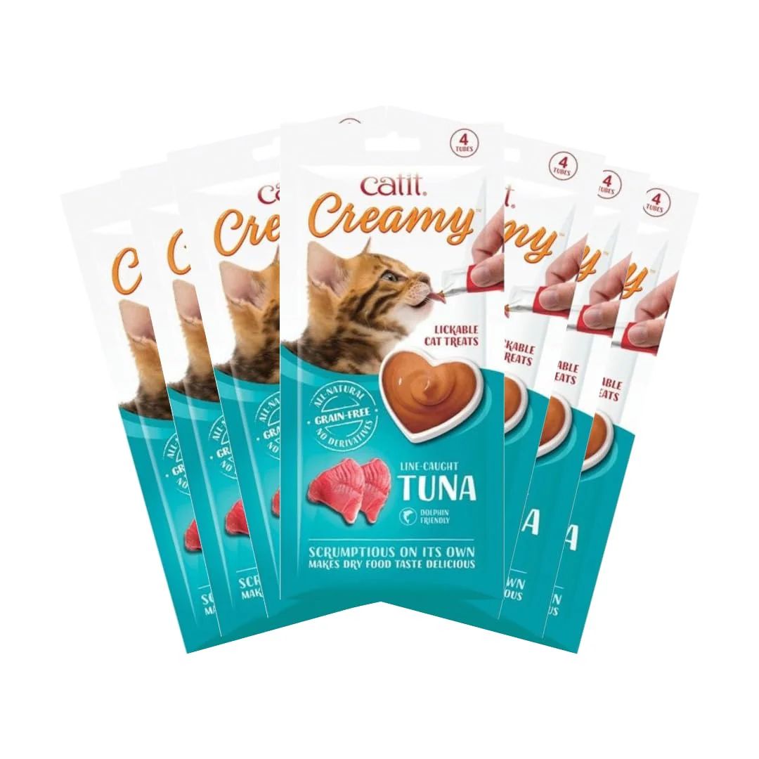 Catit Creamy Lickable Treats Tuna - 40g