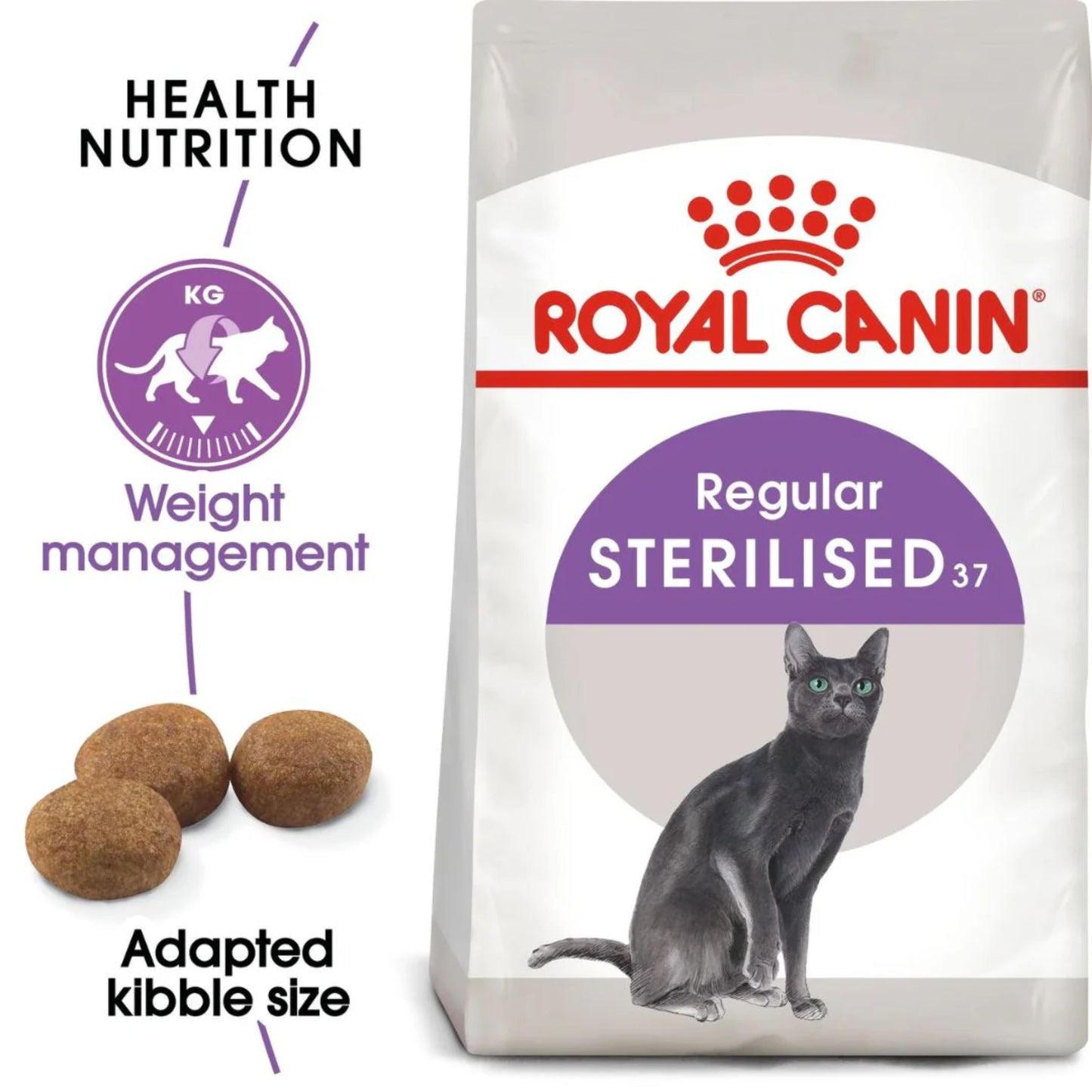 Royal Canin Feline Health Sterilised Dry Cat Food - 2kg