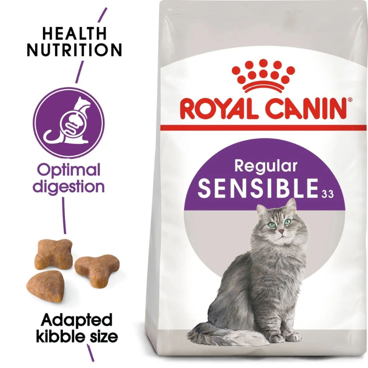 Royal Canin Feline Health Sensible Dry Cat Food - 2kg