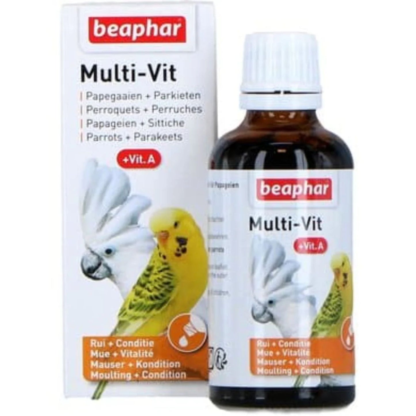 Beaphar Parrot Multivitamin Drops – 20ml