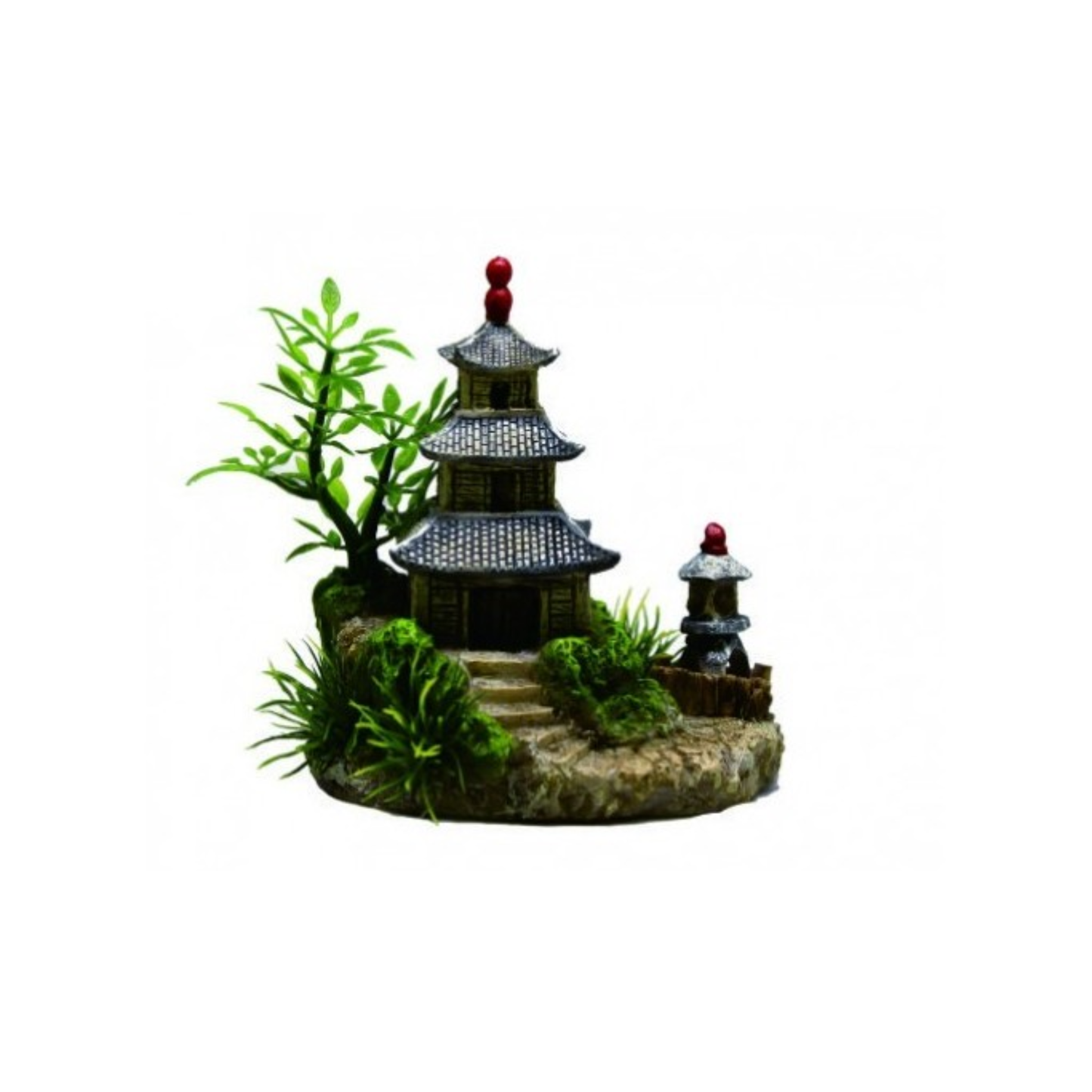 Yusee Aquarium Decoration Artificial Plant - 12 x 8.5 x 11cm