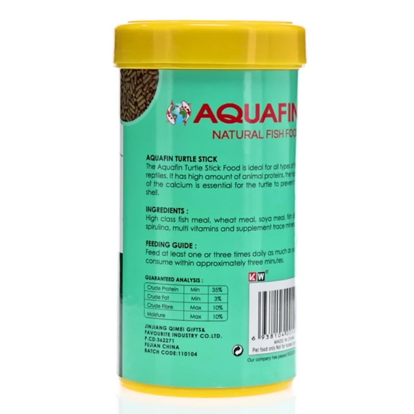 KW Zone Aquafin Turtle Stick Food - 500ml