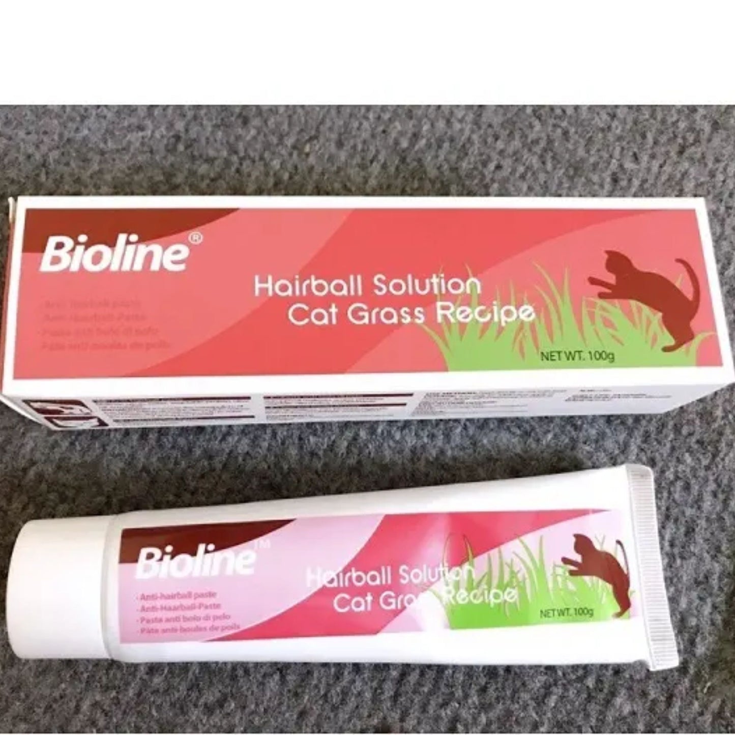 Bioline Hairball Solution For Cat - 100g