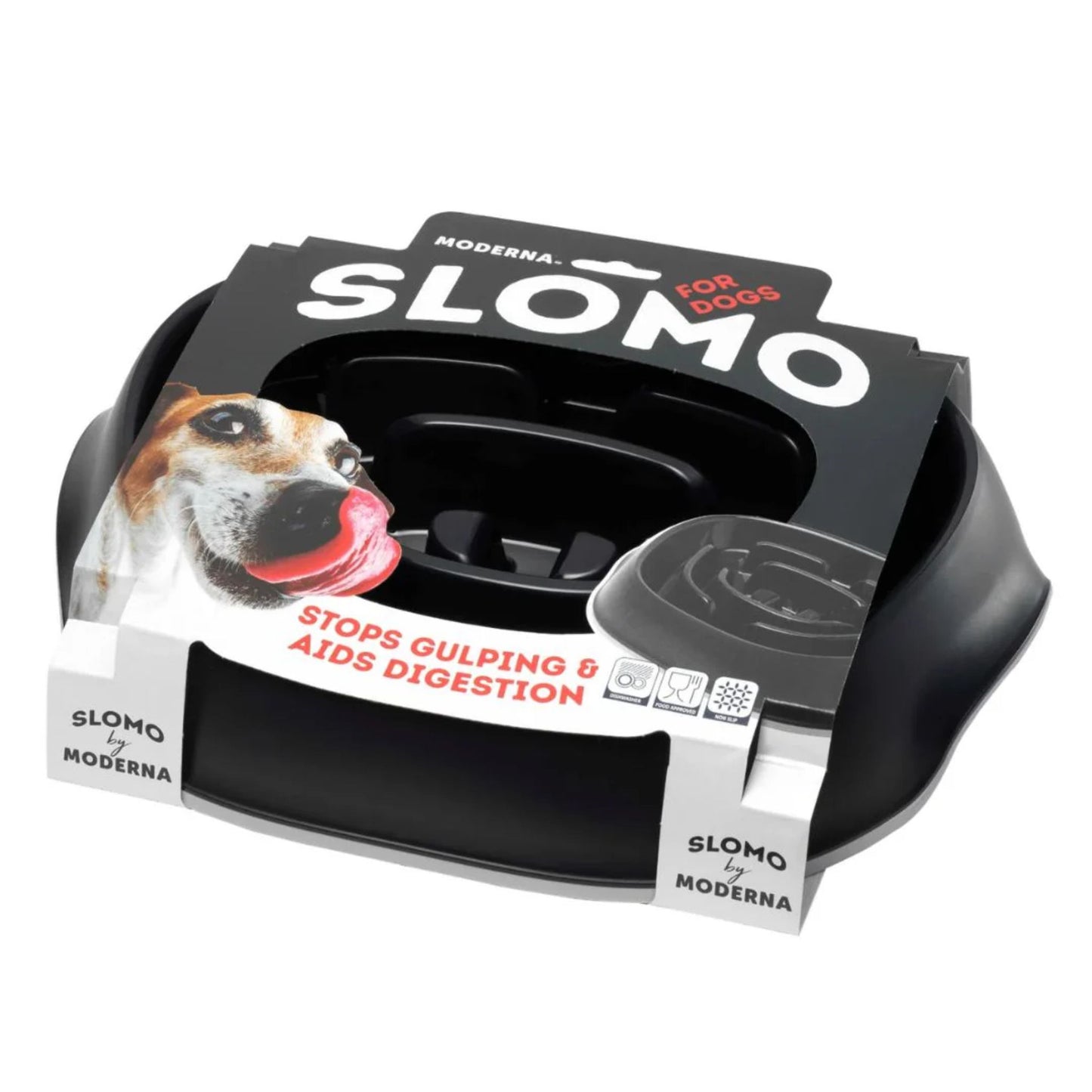 Moderna Slomo Slow Feeder Bowl For Pets - 950ml