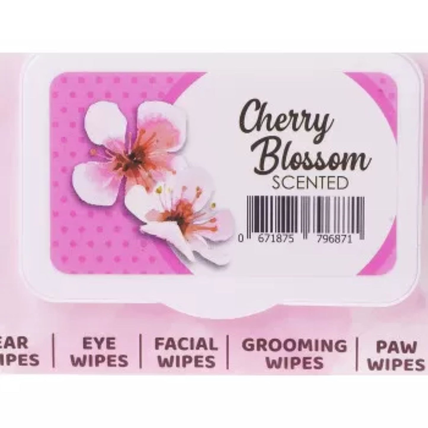 Kit Cat 5 in 1 Cherry Blossom Scented Cat Wipes