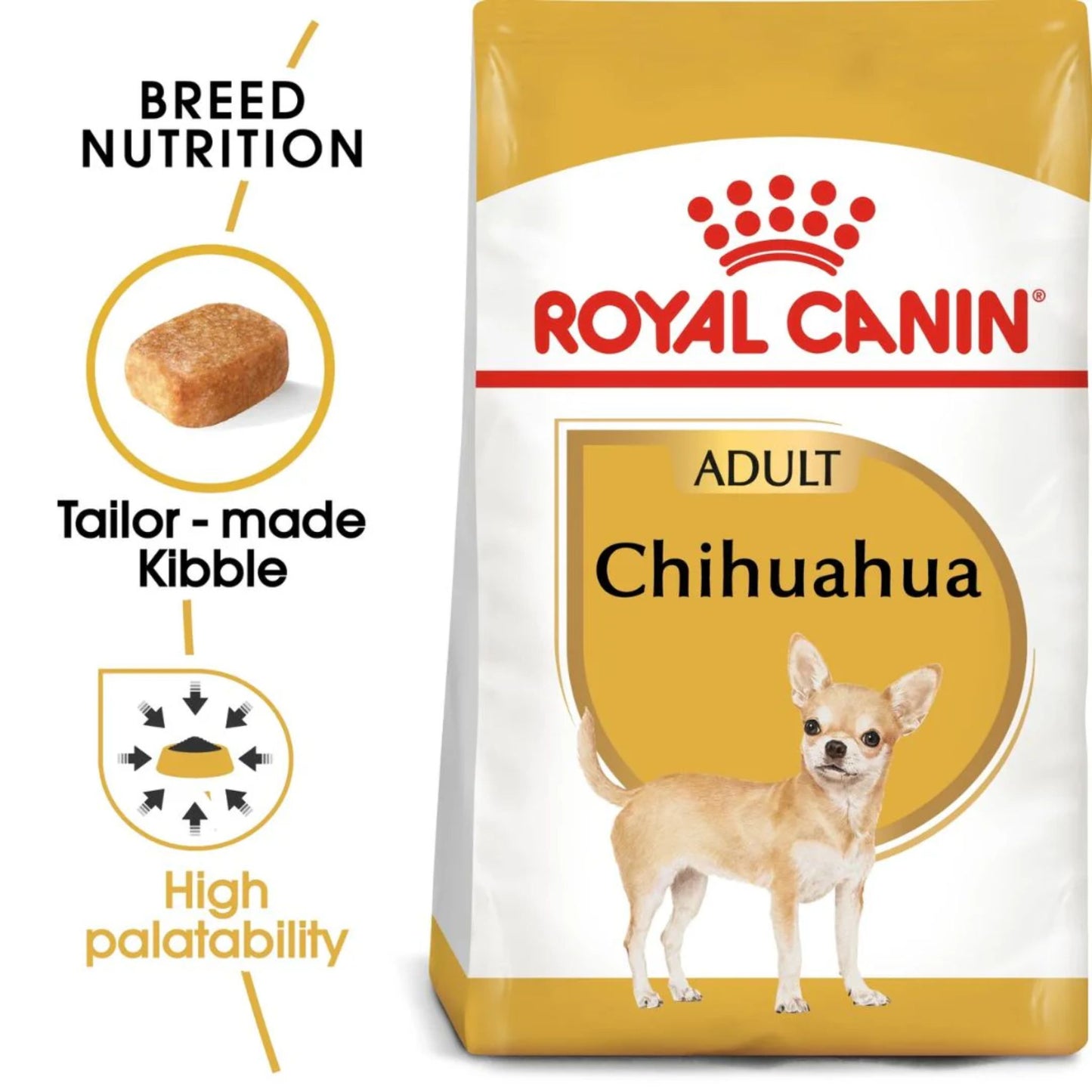 Royal Canin Breed Health Nutrition Chihuahua Adult Dry Food - 1.5kg