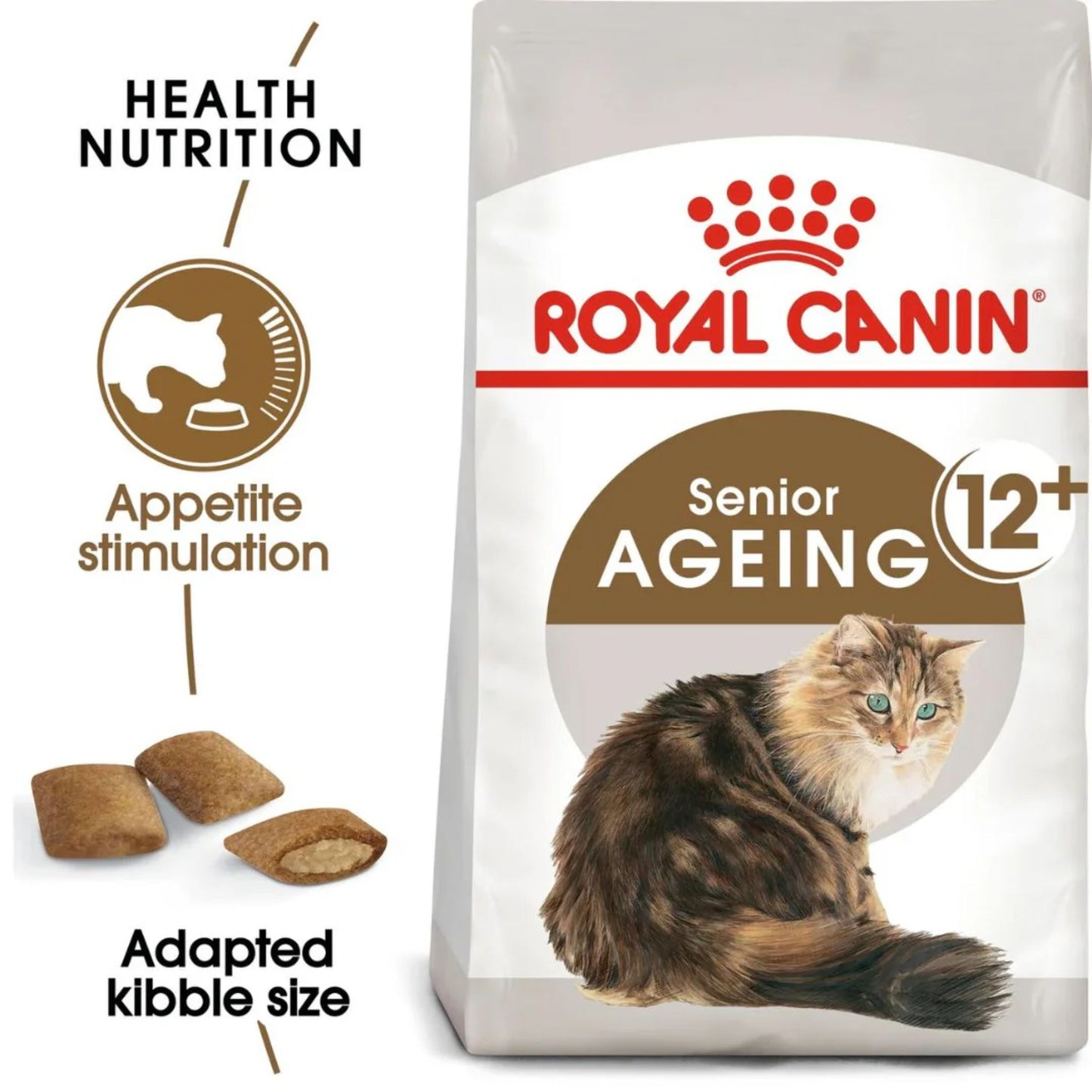 Royal Canin Feline Health Nutrition Ageing 12+ Cat Dry Food - 2kg