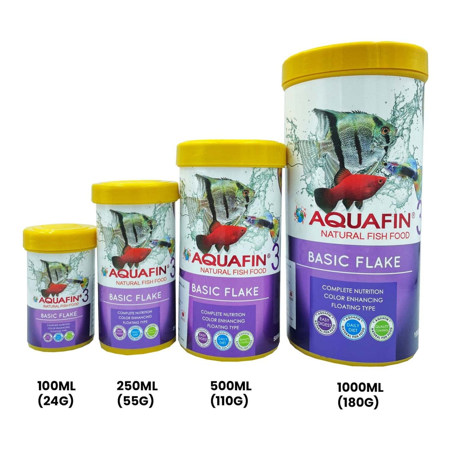 KW Zone Aquafin Basic Flake Fish Food