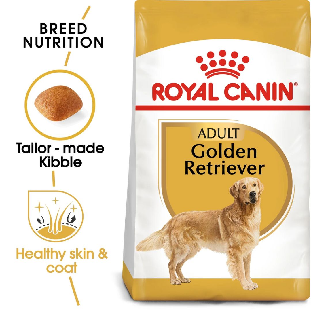 Royal Canin Breed Health Nutrition Golden Retriever Adult Dry Food - 12kg