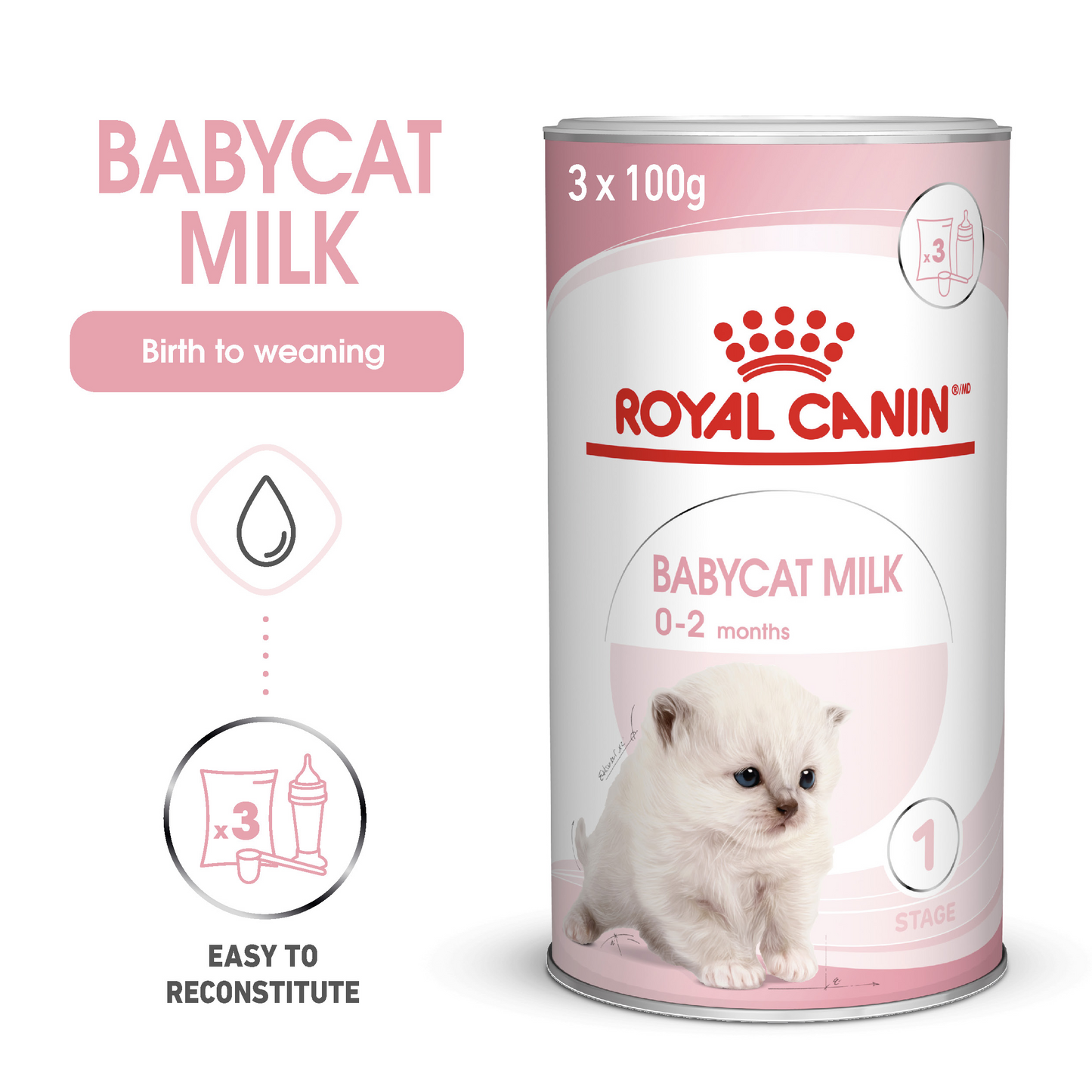Royal Canin Feline Health Babycat Milk Powder 300g