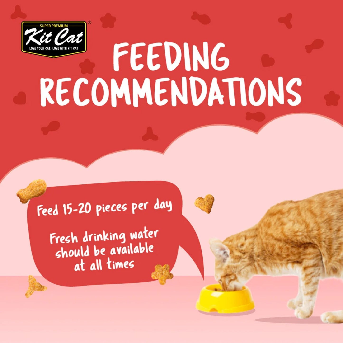 Kit Cat Kitty Crunch Beef Flavor Cat Treat - 60g