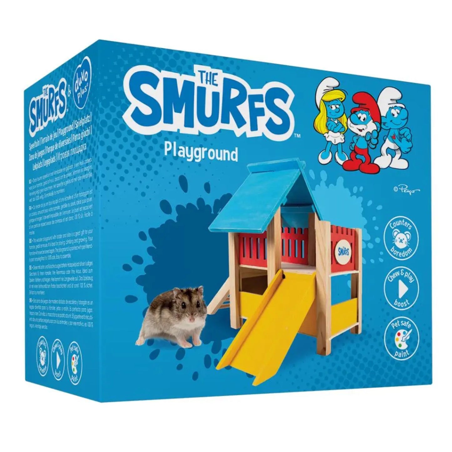 Duvo+ The Smurfs Playground Toy – 25x20x21cm