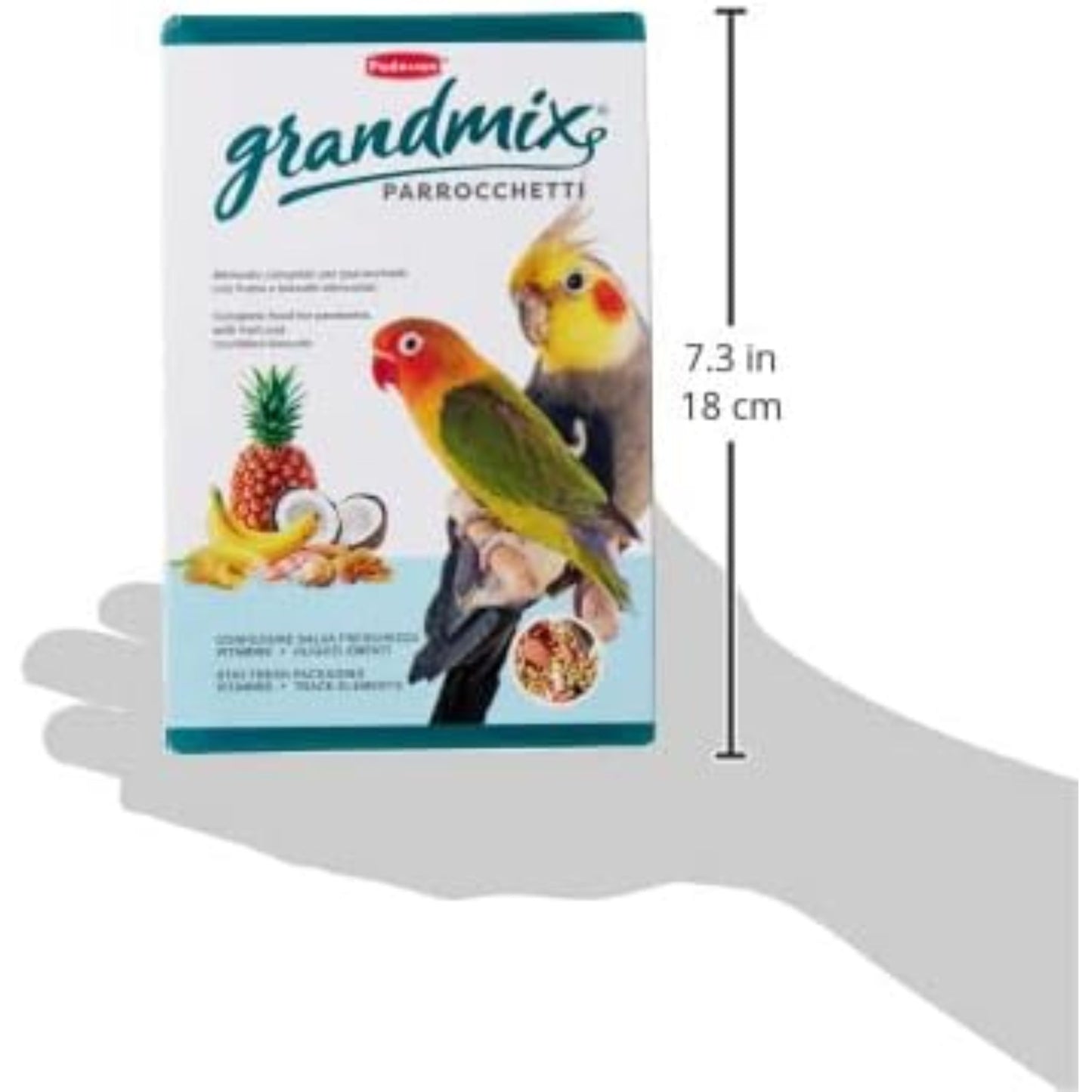 Padovan GrandMix Parrocchetti Food Small Parrot Blend – 850g
