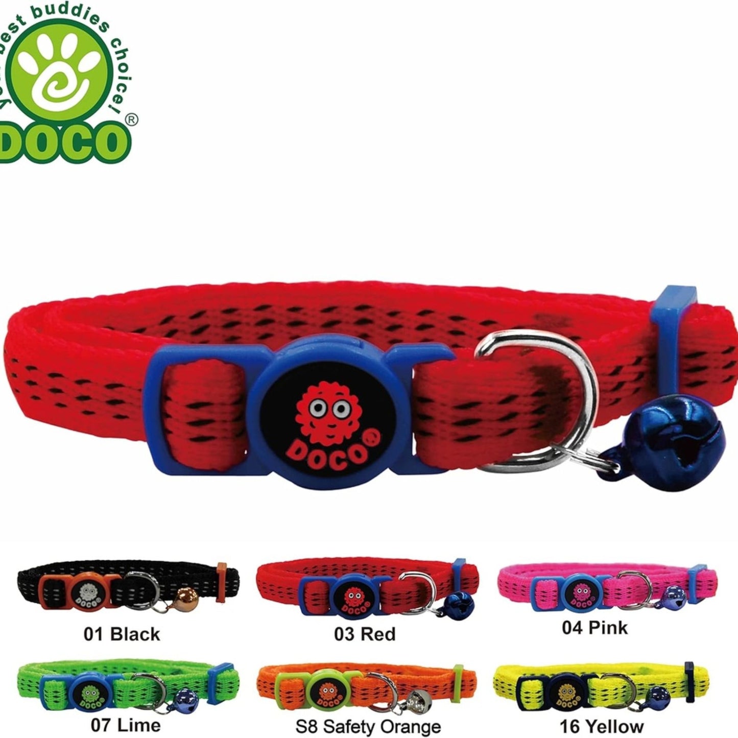 Doco Puffy Cat Collar