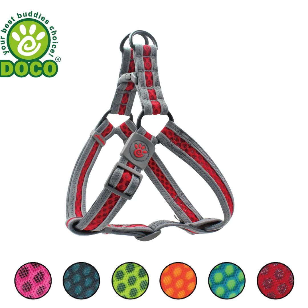 Doco Lunar Mesh Step-In Dog Harness