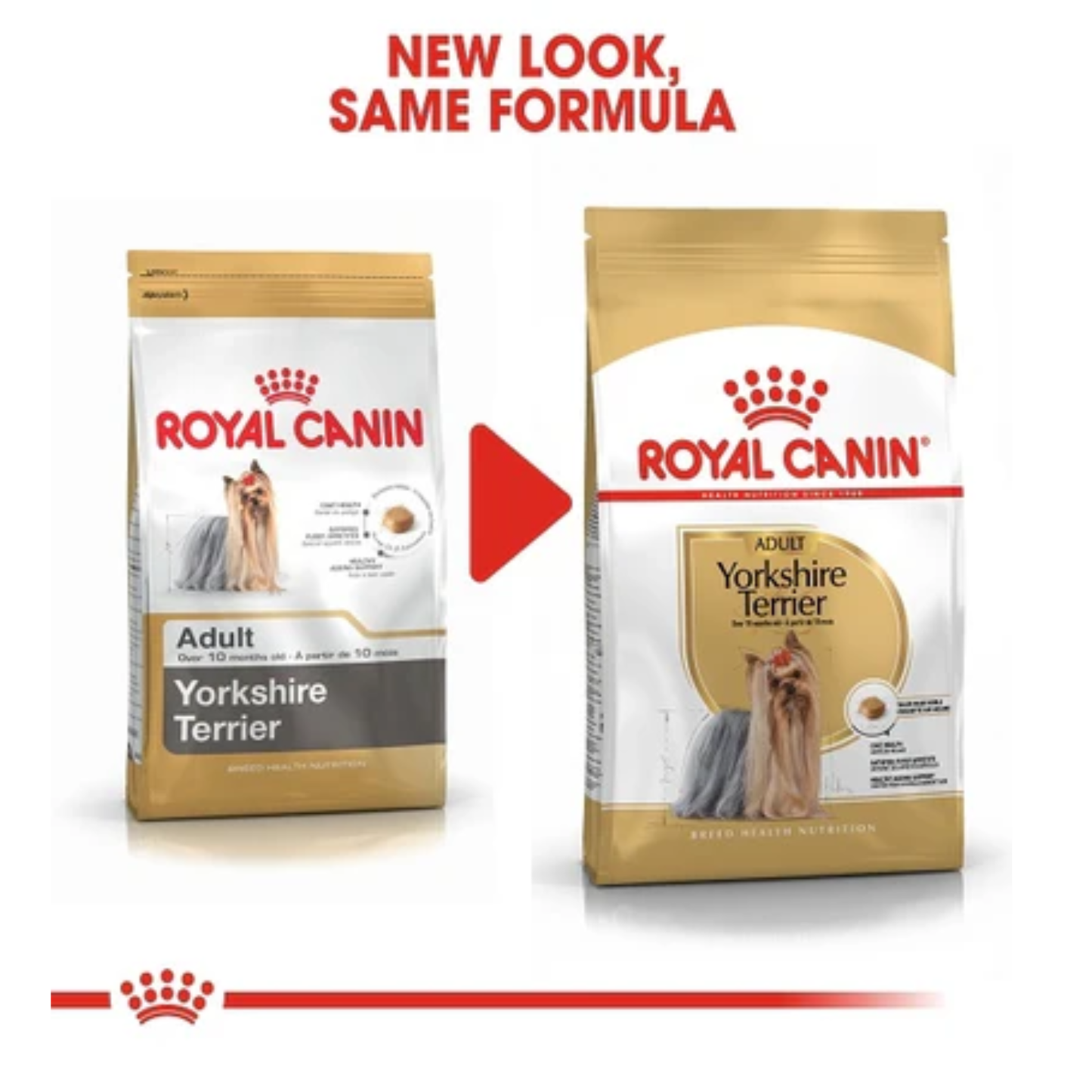 Royal Canin Breed Health Nutrition Yorkshire Terrier Adult Dry Food - 1.5kg