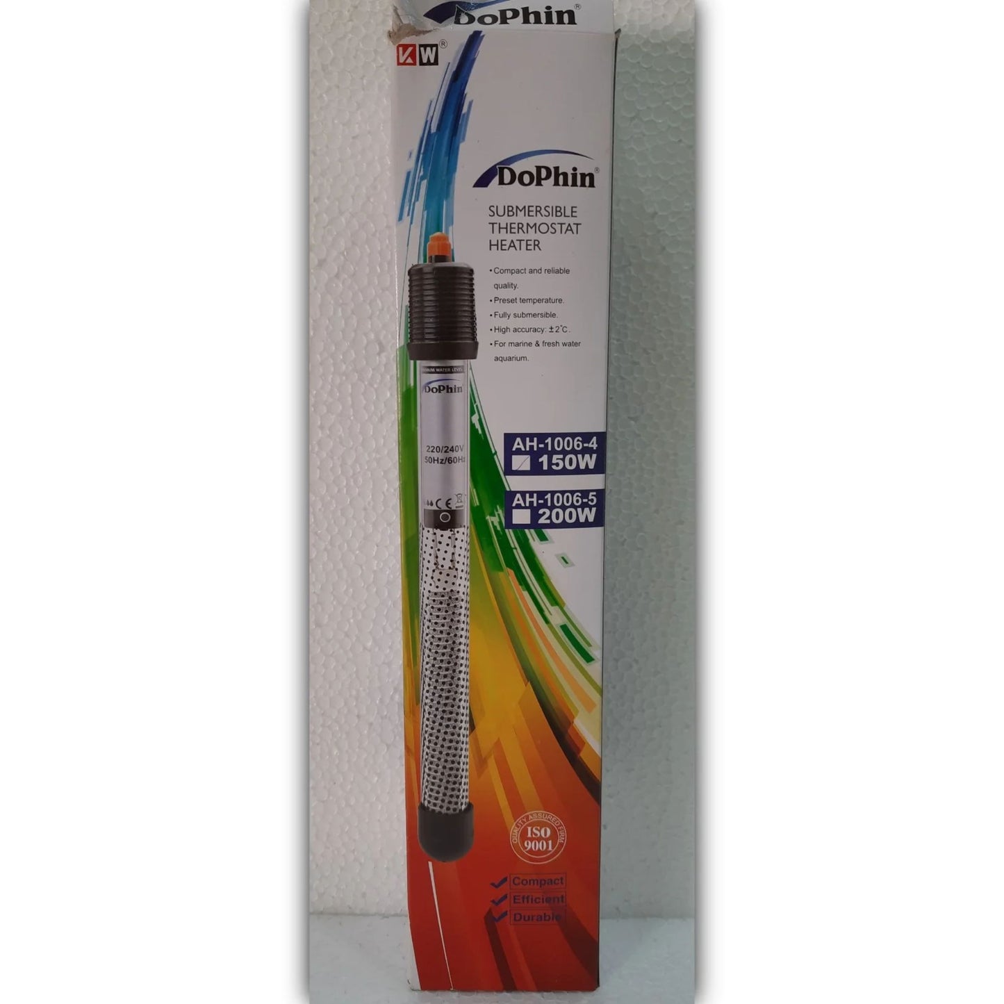 KW Zone Dophin Spiral Core Aquarium Heater