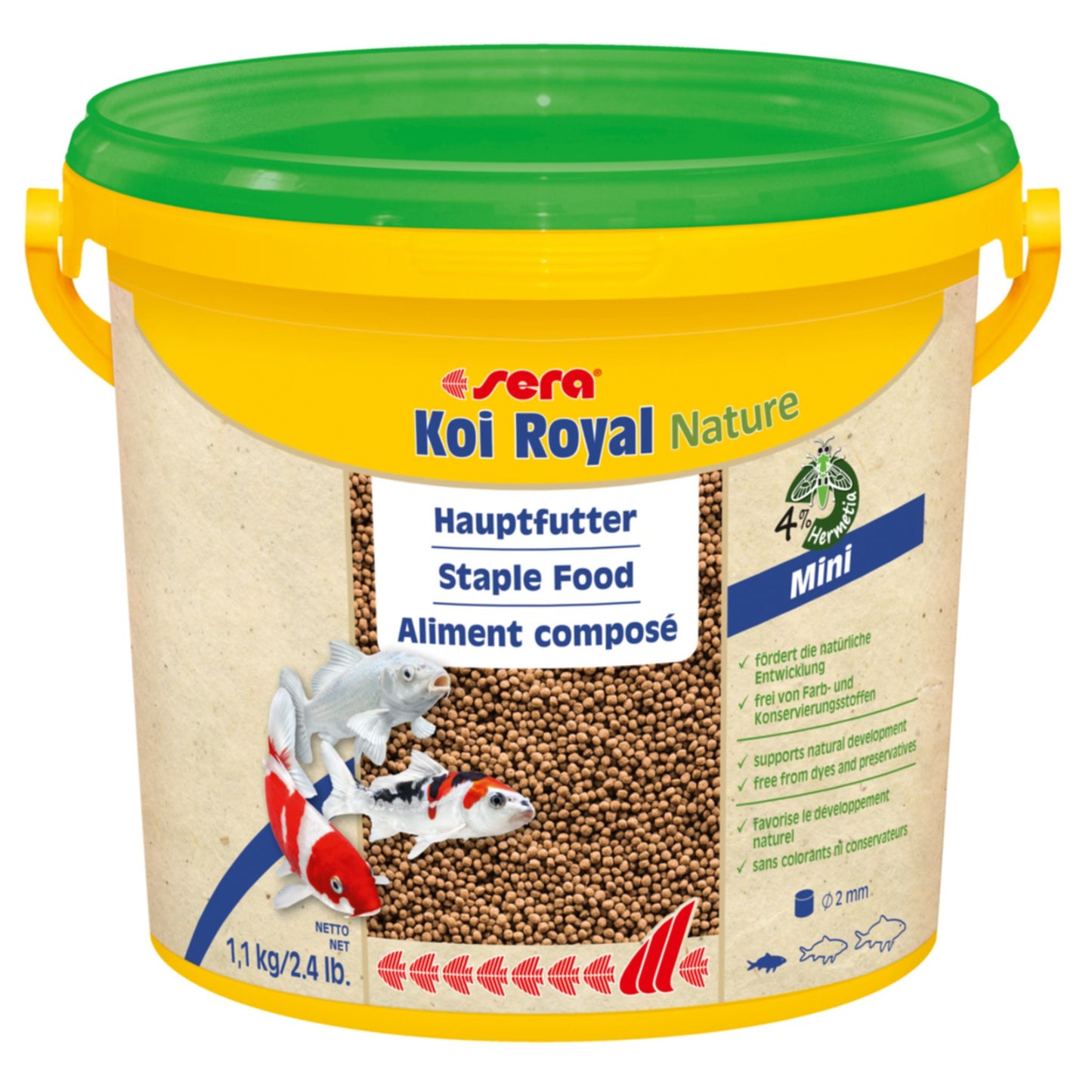 Sera Koi Royal Nature Mini Fish Food - 3.8L