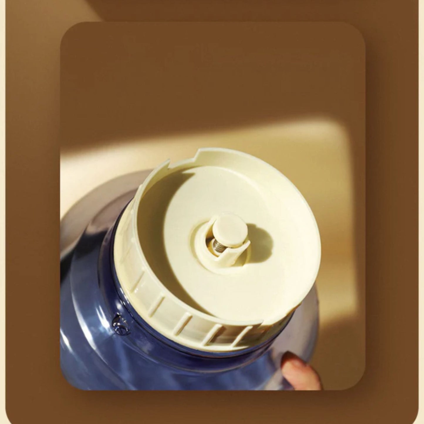 Pado Glossy Food & Water Dispenser Grey Pet Bowl - 1800ml