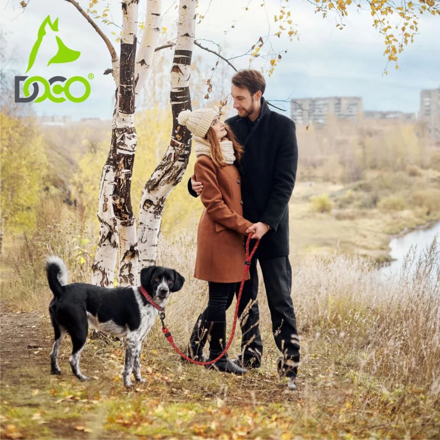 Doco Reflective Rope Dog Leash – 5Ft Ø13mm