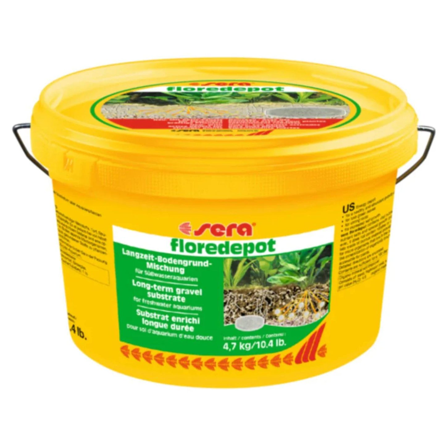 Sera Floredepot Aquarium Substrate Bucket – Root Fertilizer - 4.7KG