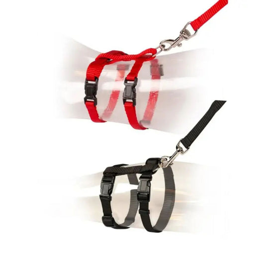 Duvo+ Cat Walking Set Mixed Colors – Leash: 125 cm