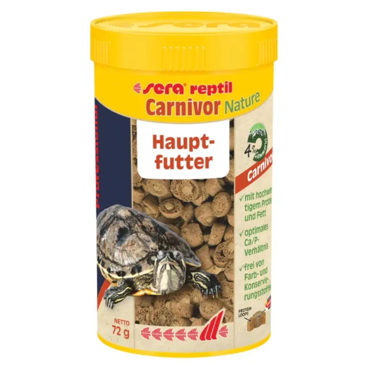 Sera Reptile Carnivor Nature Floating Pellets Turtle Feed – 1L