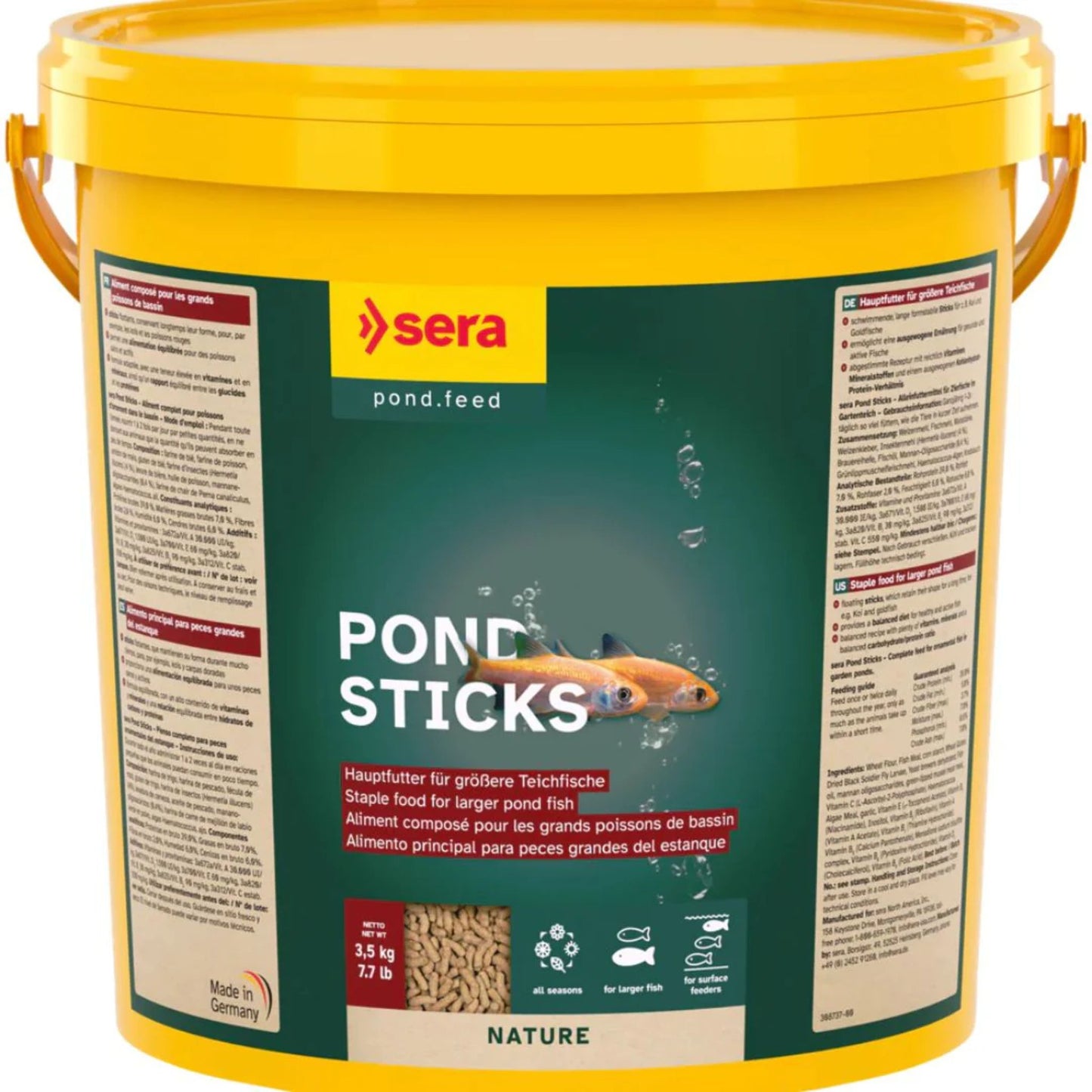 Sera Pond Granulate Nature Bulk Floating Pond Food - 20L