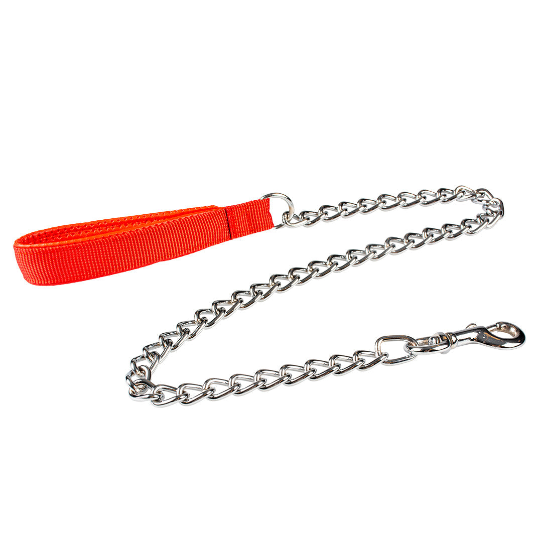 Duvo+ Lead Chain With Padded Handle – 100cm x 4mm