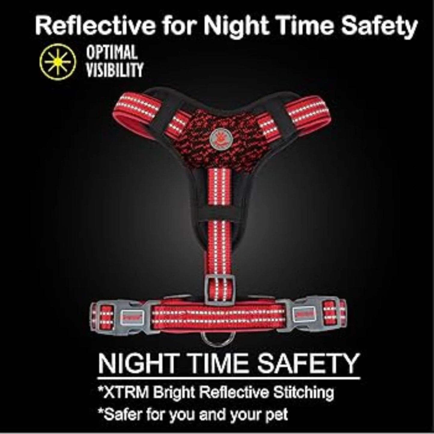 Doco Vario Chest Plate Harness W/Neoprene For Dogs