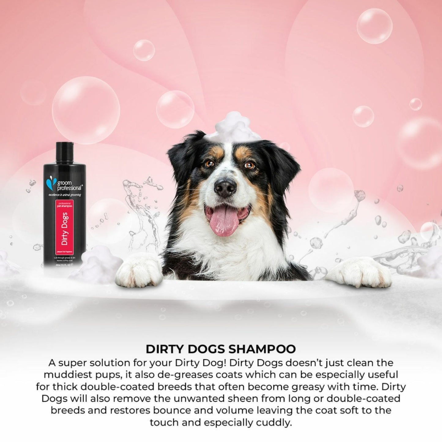 Groom Professional Dirty Dogs Shampoo - 450ml