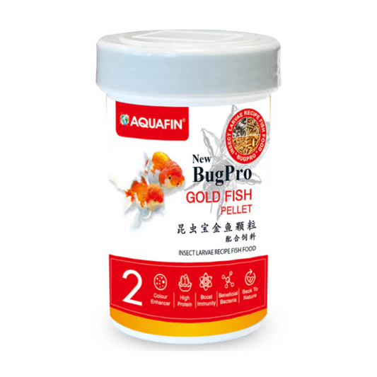 KW Zone Aquafin BugPro Goldfish Pellet Food - 100ml