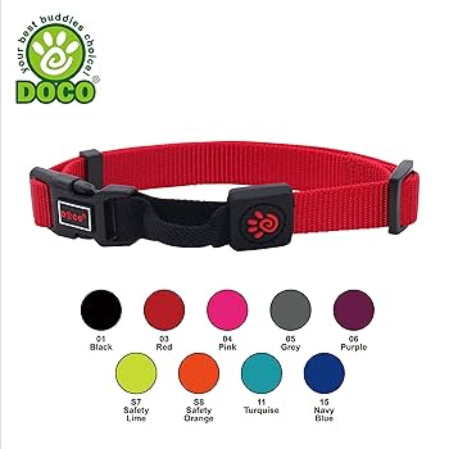 Doco The Quiet Dog Collar