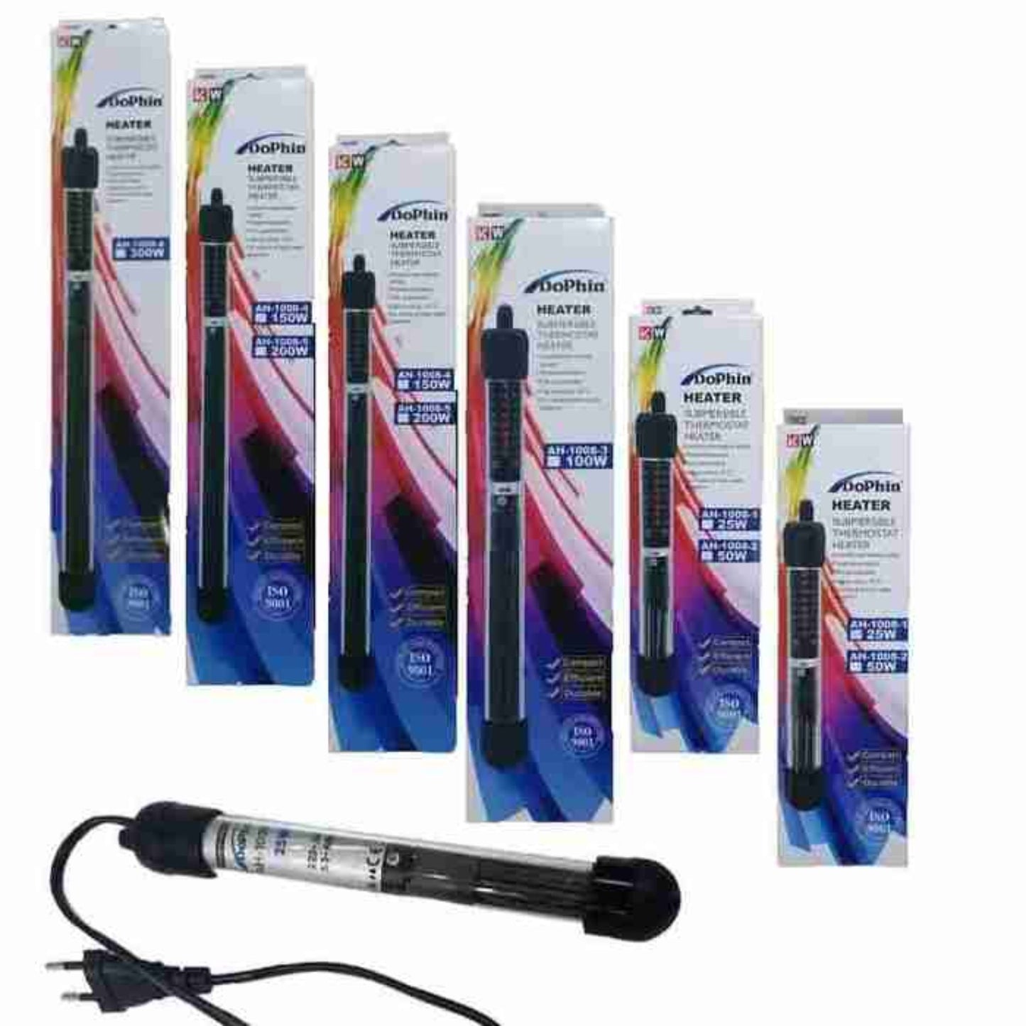 KW Zone Dophin Spiral Core Aquarium Heater