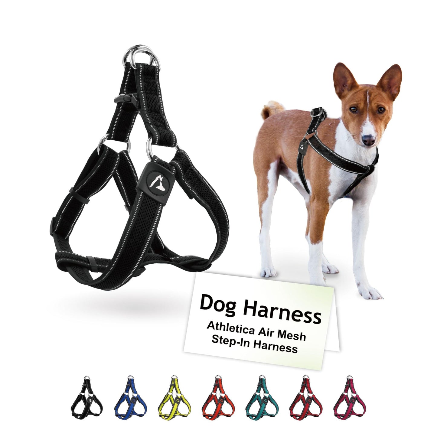 Doco Athletica Air Step-In Harness Lightweight Mesh Dog Harness