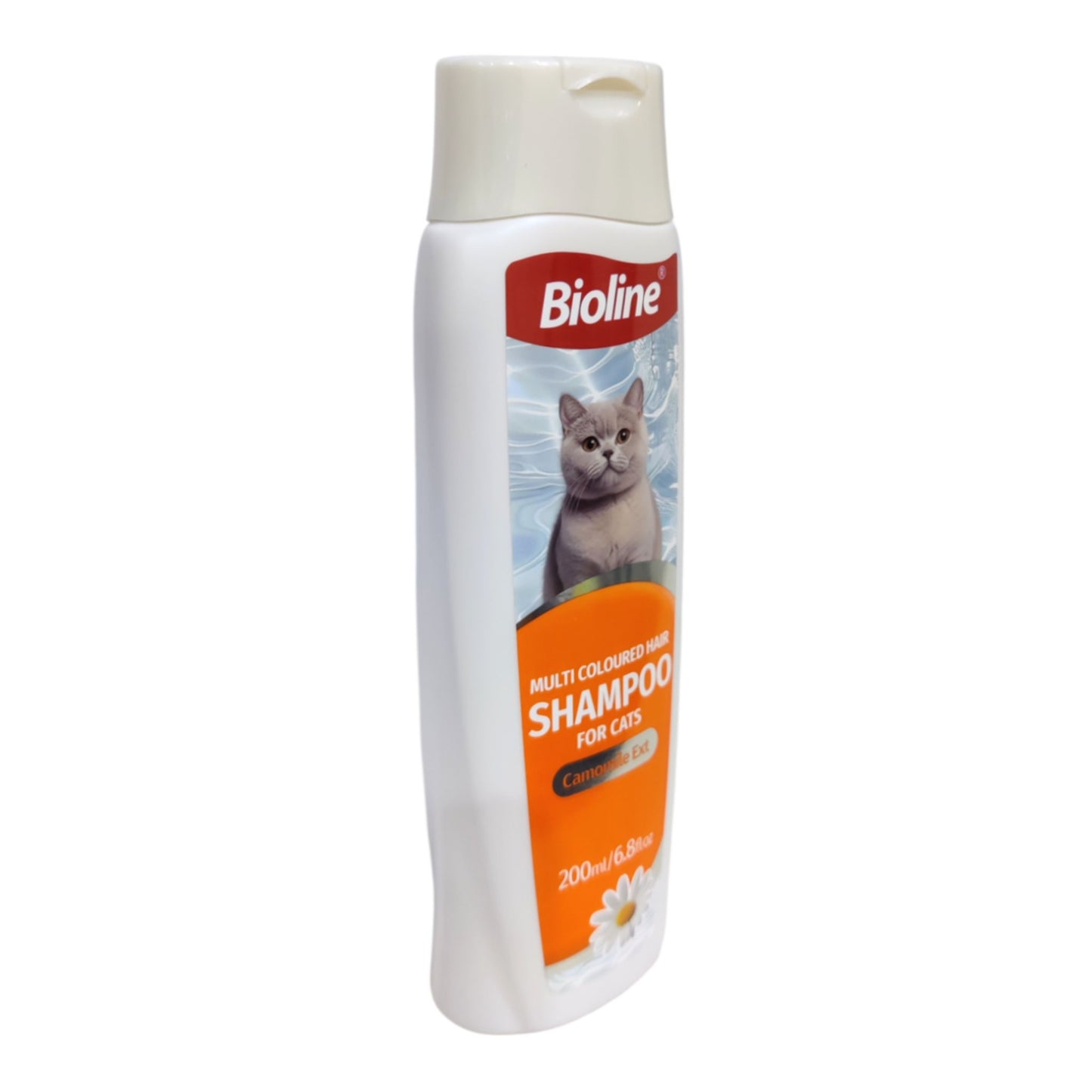 Bioline Multi-Coloured Hair Shampoo For Cat - 200ml