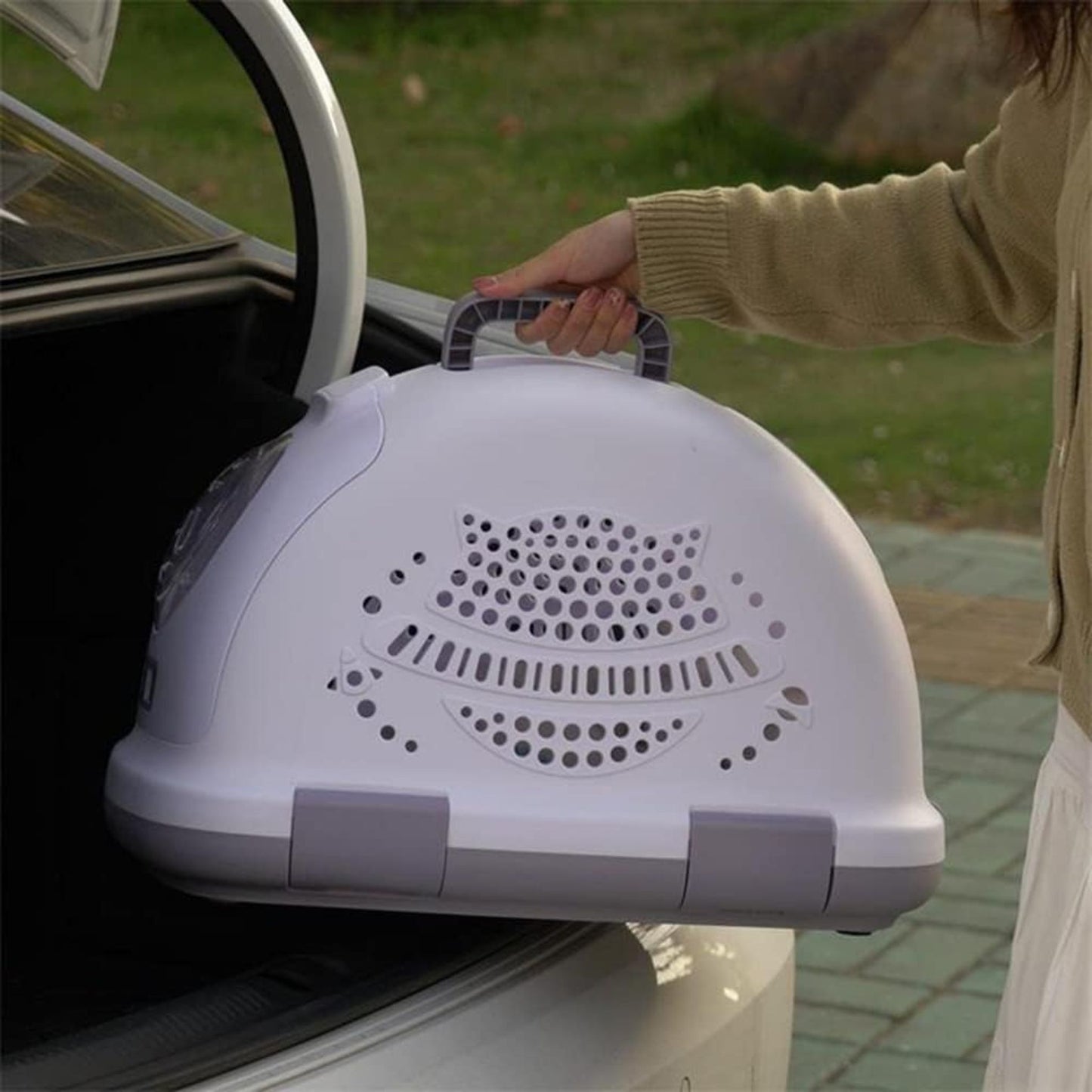 Pado Petpod Pet Carrier Purple - 52x35x33cm