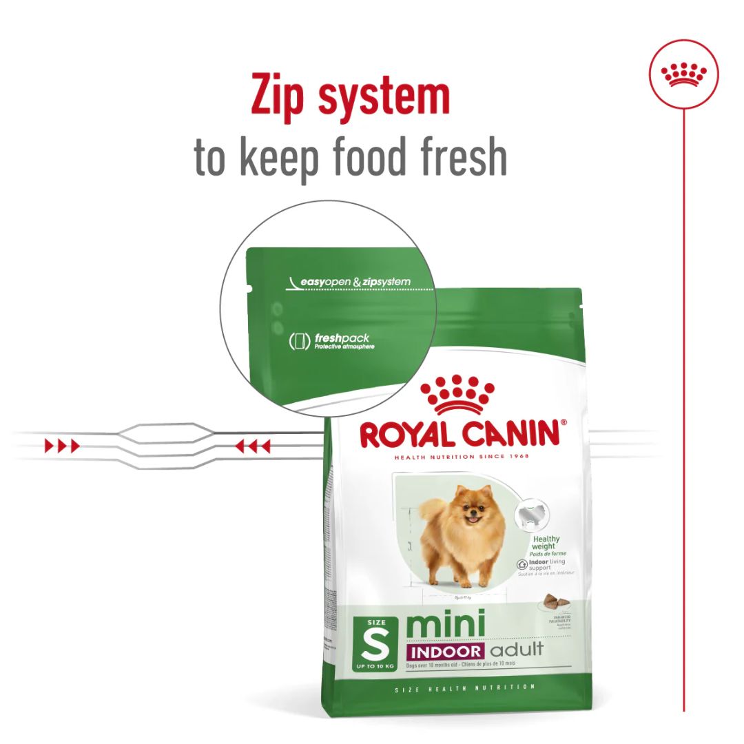 Royal Canin Size Health Mini Indoor Adult Dry Dog Food 1.5kg