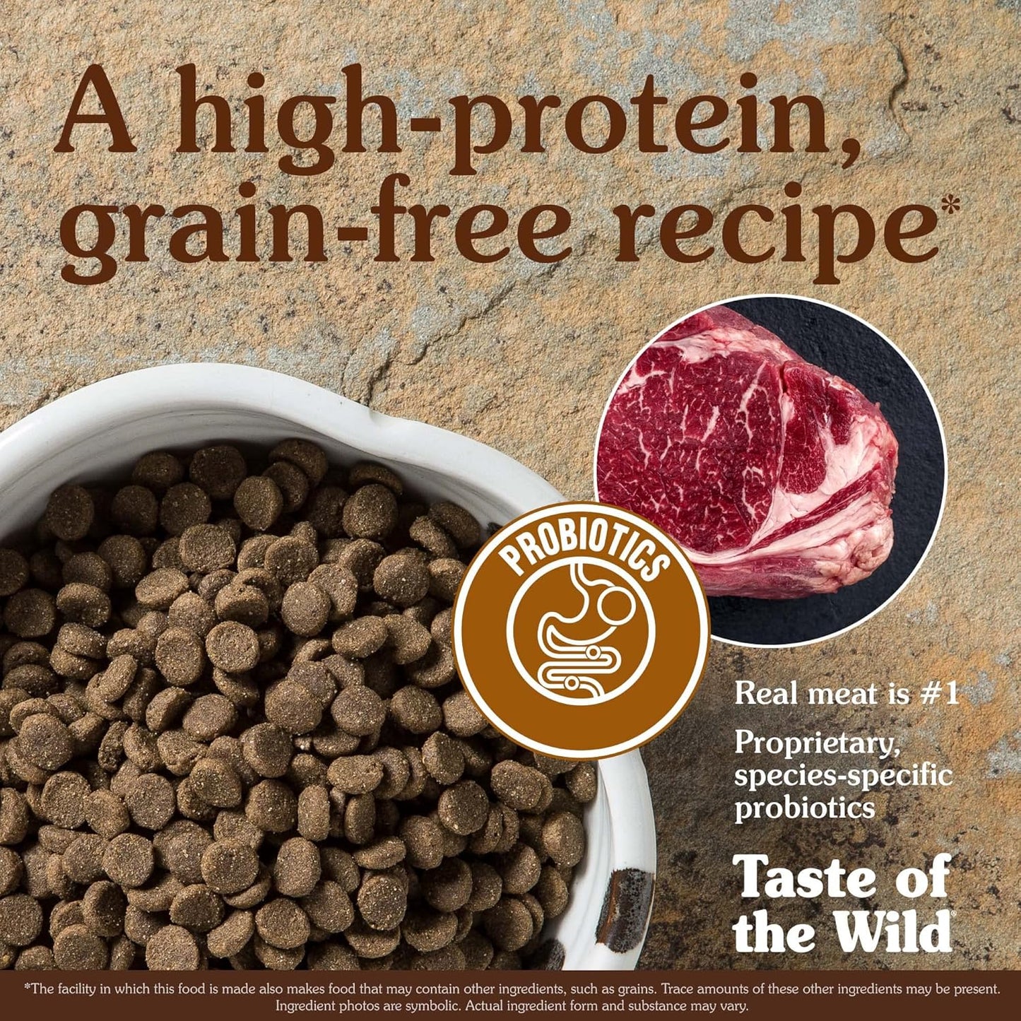 Taste Of The Wild & Roasted Venison Dry Food - 2kg