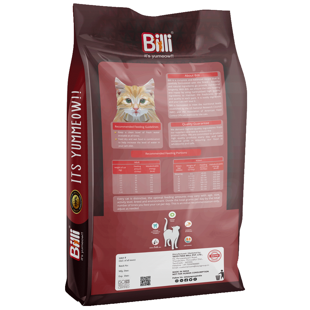 Billi Adult Real Chicken Cat Food