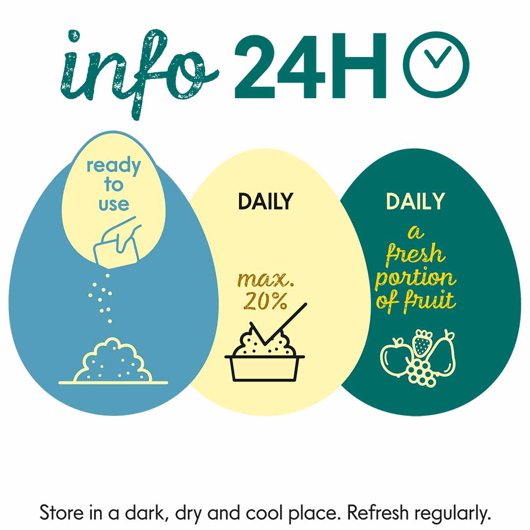 CeDe Egg Food Moist Allround Nuts & Fruit Coarse - 200g