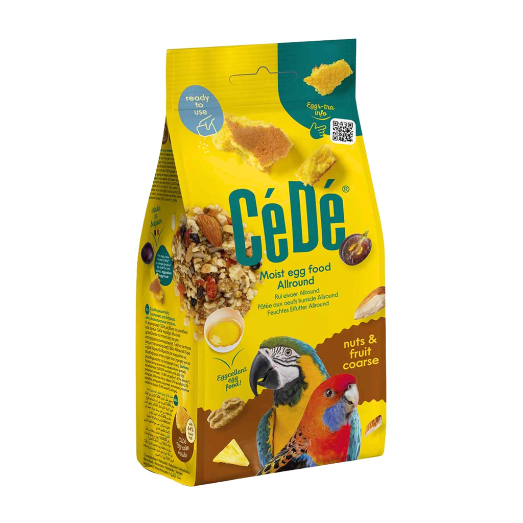 CeDe Egg Food Moist Allround Nuts & Fruit Coarse - 200g