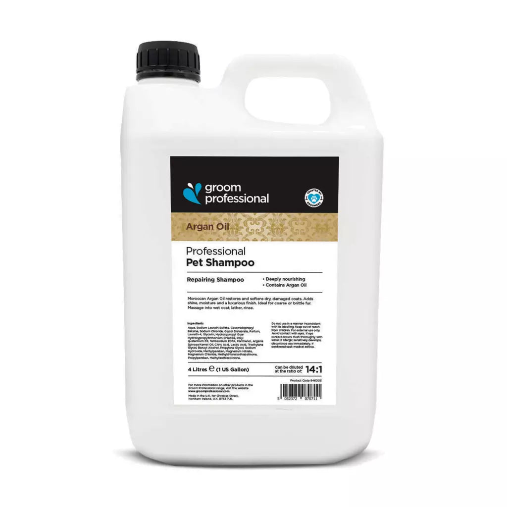 Groom Professional Argan Oil Shampoo for Dog & Cat