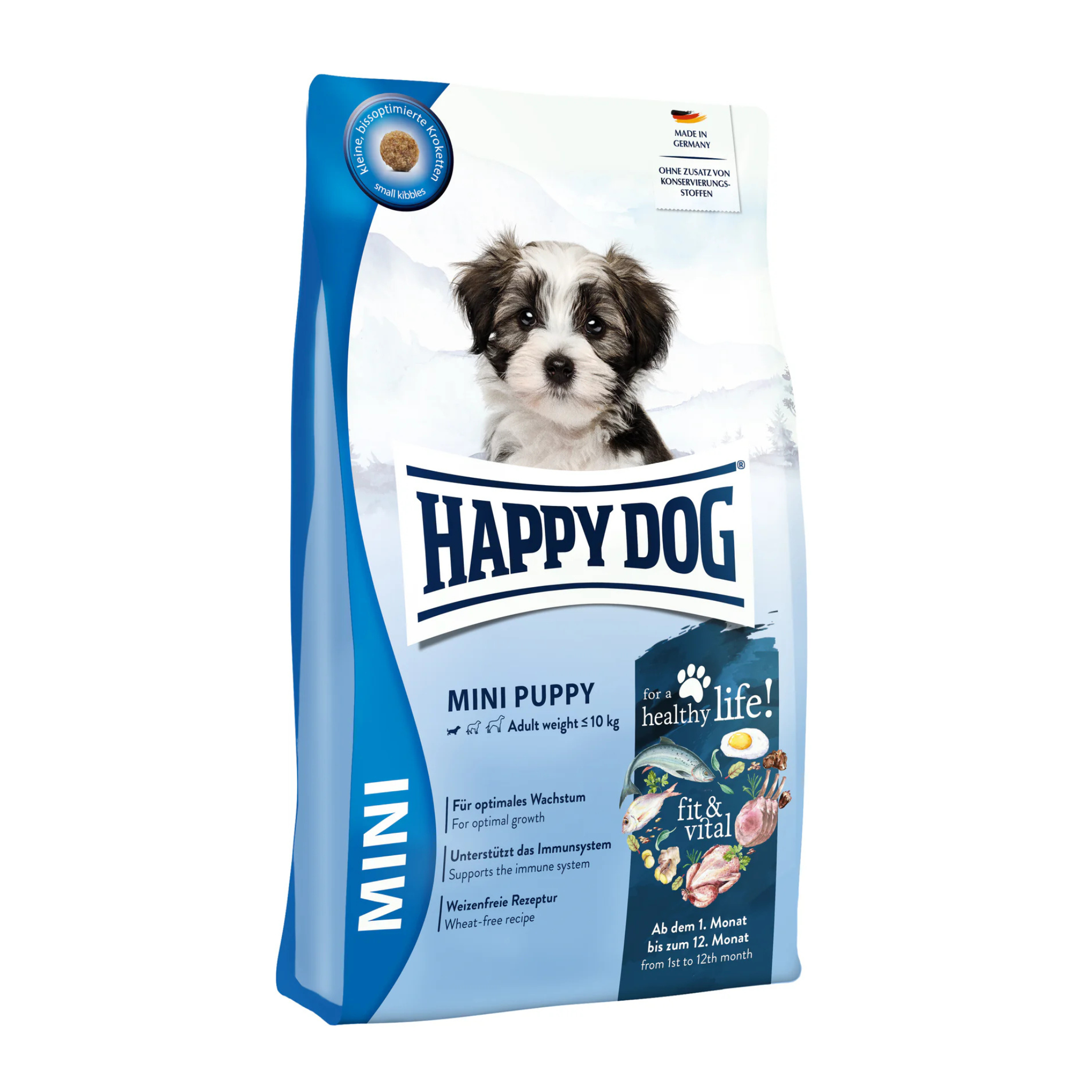 Happy Dog Dry Food  Fit & Vital Mini Puppy